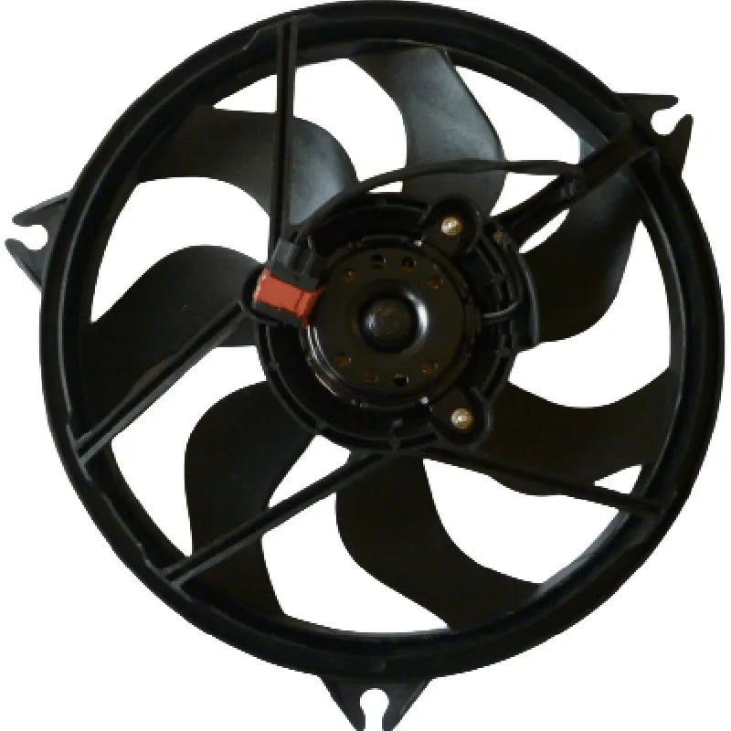125384 PEUGEOT 206 radiator fan assembly image 02