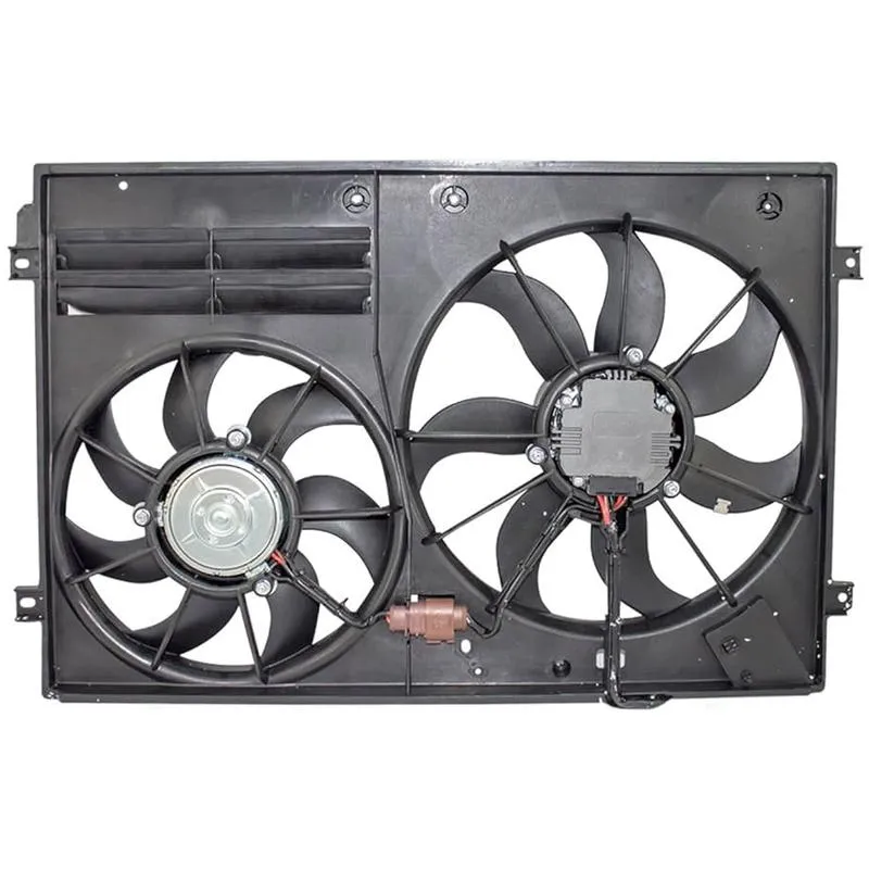 1TD121203B VOLKSWAGEN MAGOTAN radiator fan assembly image 02