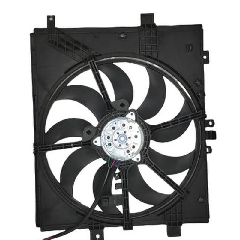 21481-1HS3A NISSAN Versa radiator fan assembly image 02