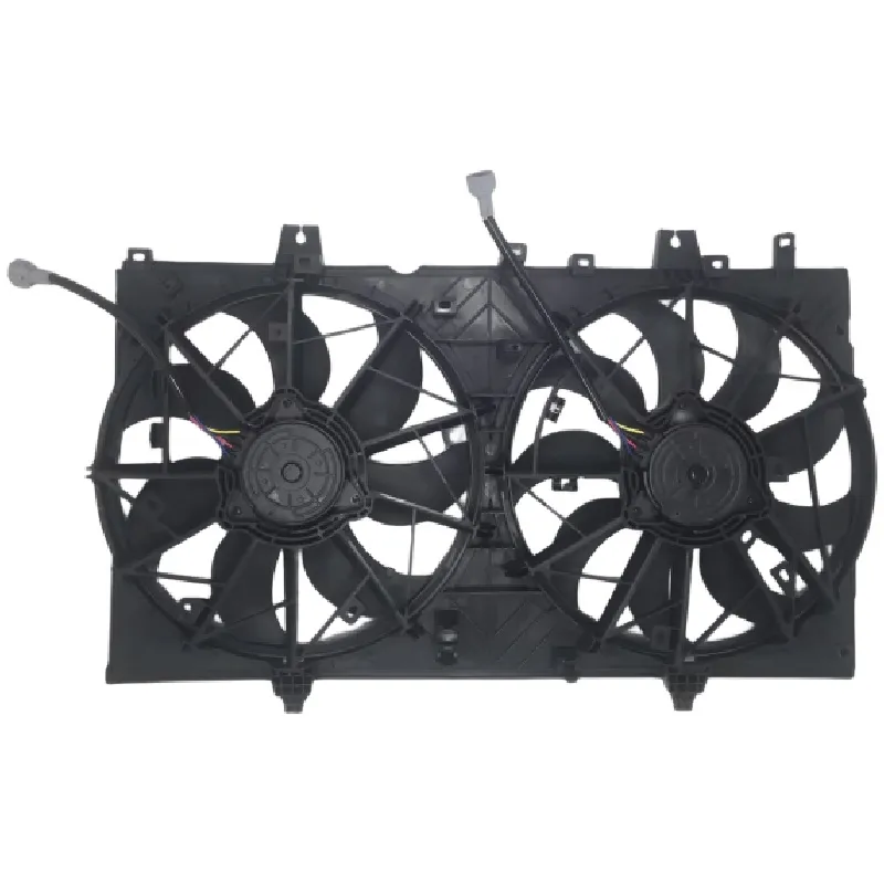 21481-4CL0A NISSAN X-Trail radiator fan assembly image 02