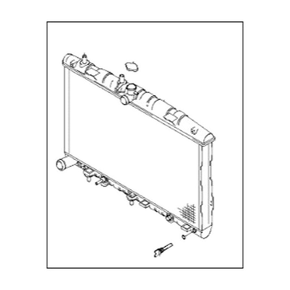 25310-25151 Engine Radiator for HYUNDAI Accent - Image 03