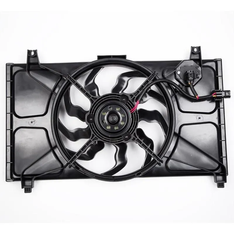 25380-0M200 HYUNDAI ACCENT (2011-) radiator fan assembly image 02