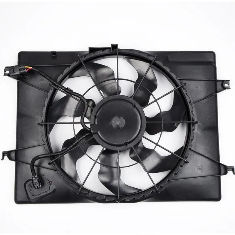 25380-0W200 HYUNDAI ACCENT radiator fan assembly image 02