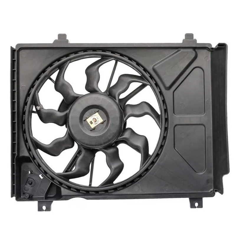 25380-0X550 HYUNDAI I10 (2011-2013) radiator fan assembly image 02