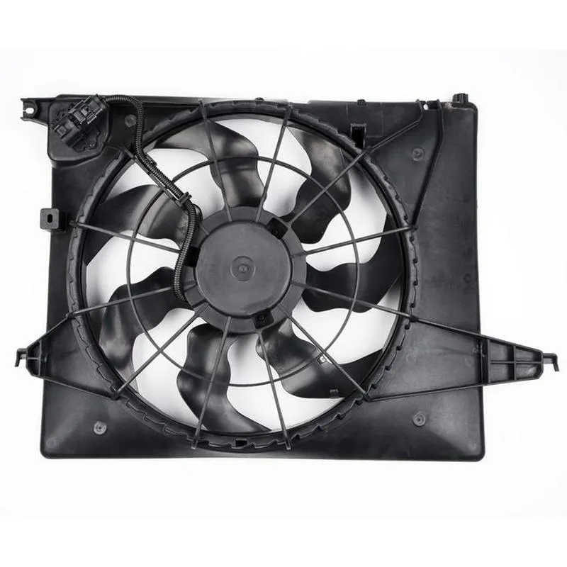 25380-1U100 HYUNDAI SantaFe 2.4L (2010) radiator fan assembly image 02