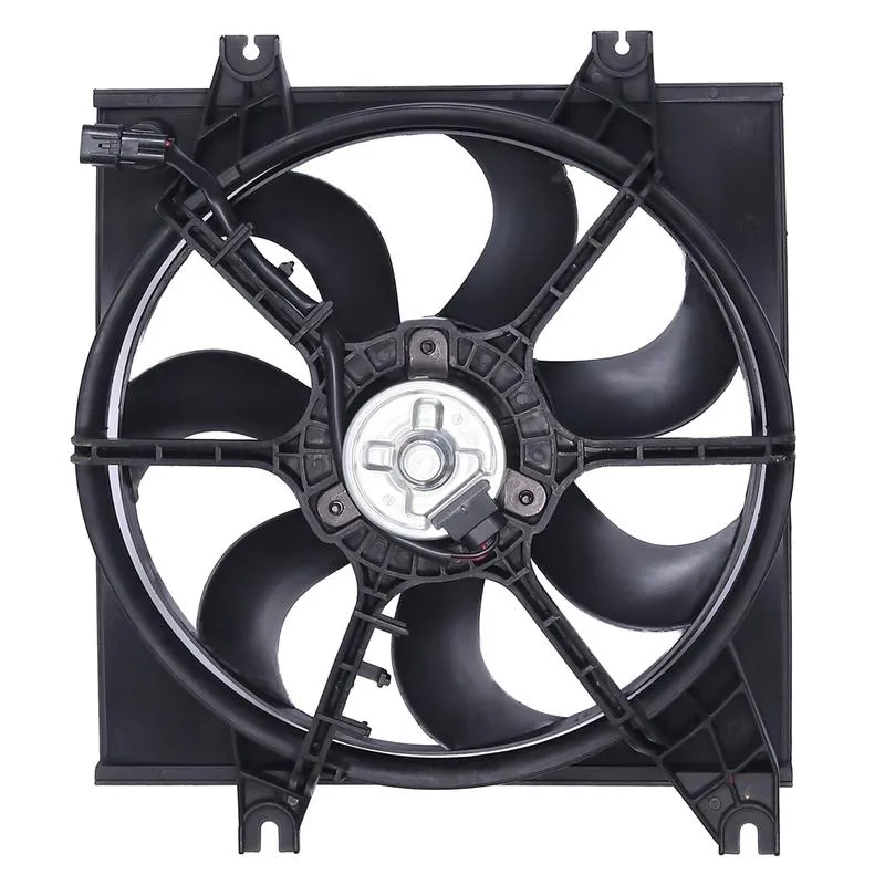 25380-25000 HYUNDAI ACCENT II 1.3L (2000) radiator fan assembly image 02