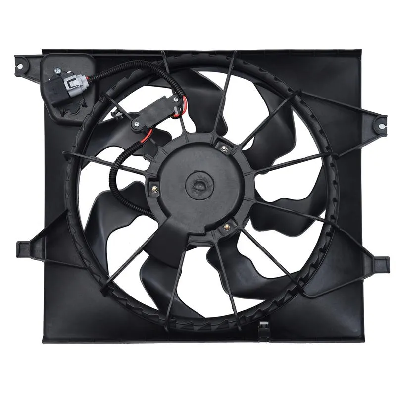 25380-2K000 KIA Soul 1.6T 2010–2011 radiator fan assembly image 02