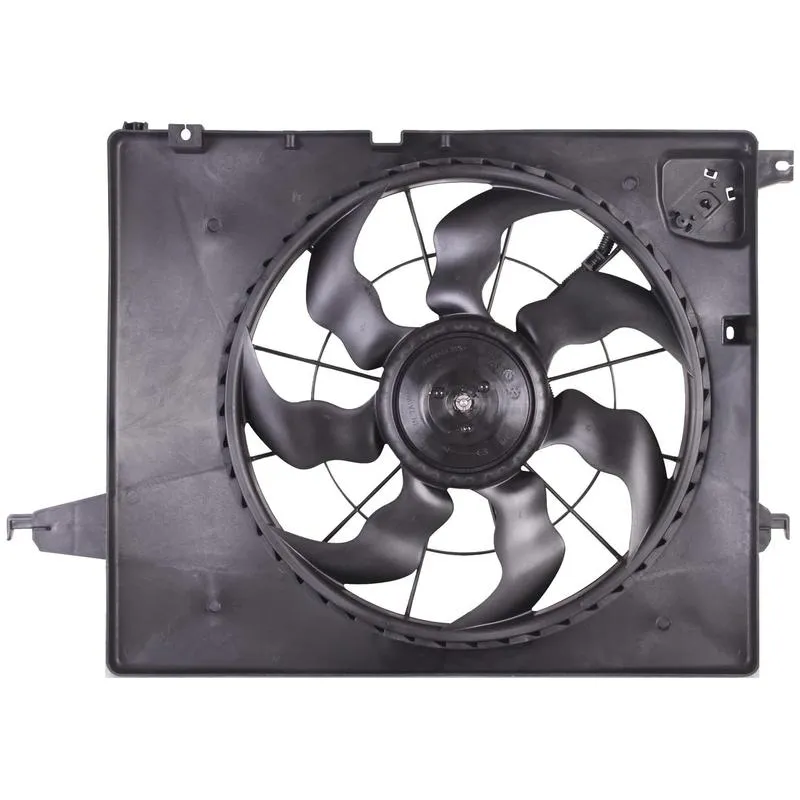 25380-2W800 radiator fan assembly for HYUNDAI Santa Fe 2.4L / 3.5L 2013 onward