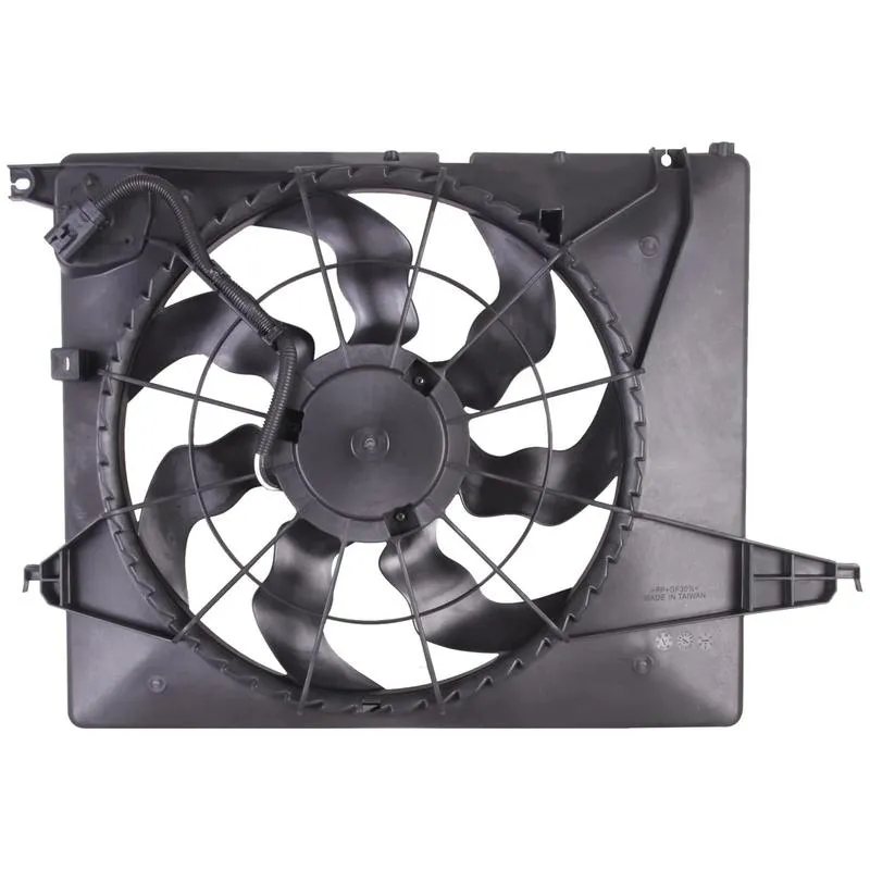 25380-2W800 HYUNDAI Santa Fe 2.4L / 3.5L 2013 onward radiator fan assembly image 02