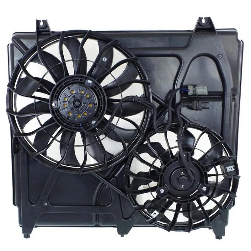 25380-3E200 KIA SORENTO 3.5L radiator fan assembly image 02