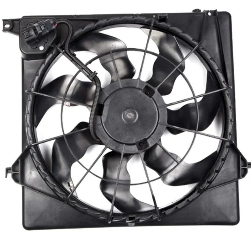 25380-A1500 HYUNDAI ix45 2.0T (2011) | HYUNDAI New SantaFe 2.0T radiator fan assembly image 02
