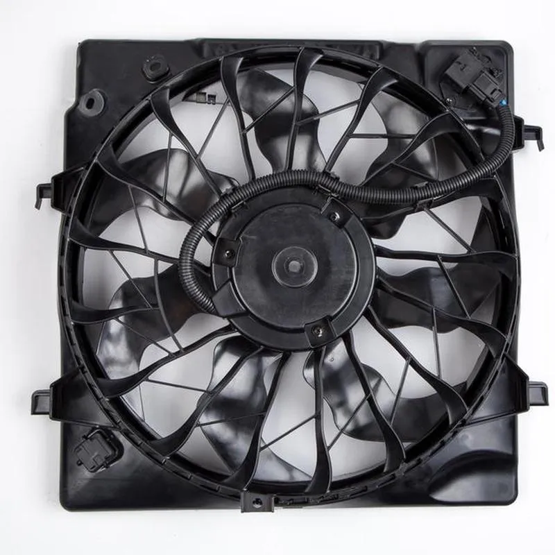 25380-C1200 HYUNDAI SONATA 1.6T radiator fan assembly image 02