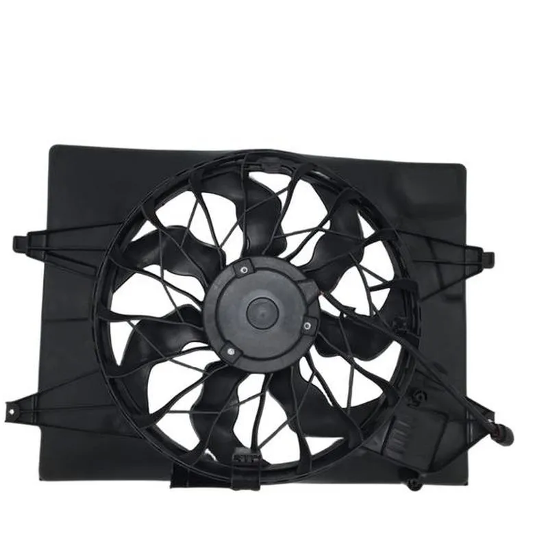25380-E6000 HYUNDAI SONATA (2016) radiator fan assembly image 02