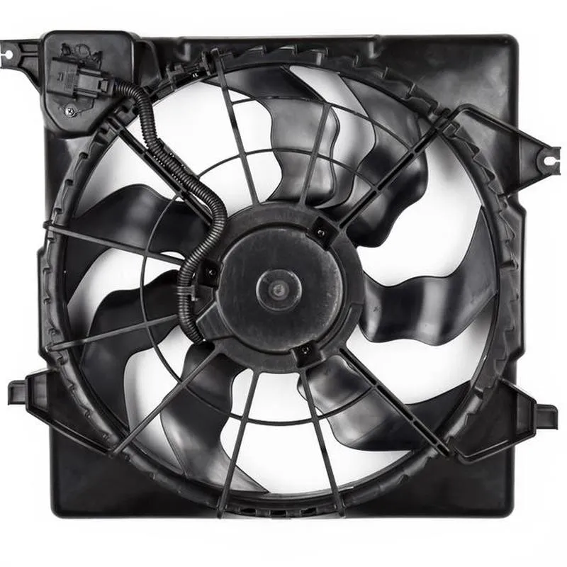 25380-F8000 HYUNDAI TUCSON 1.6T (2015-2018) | KIA SPORTAGE (2015-2018) radiator fan assembly image 02