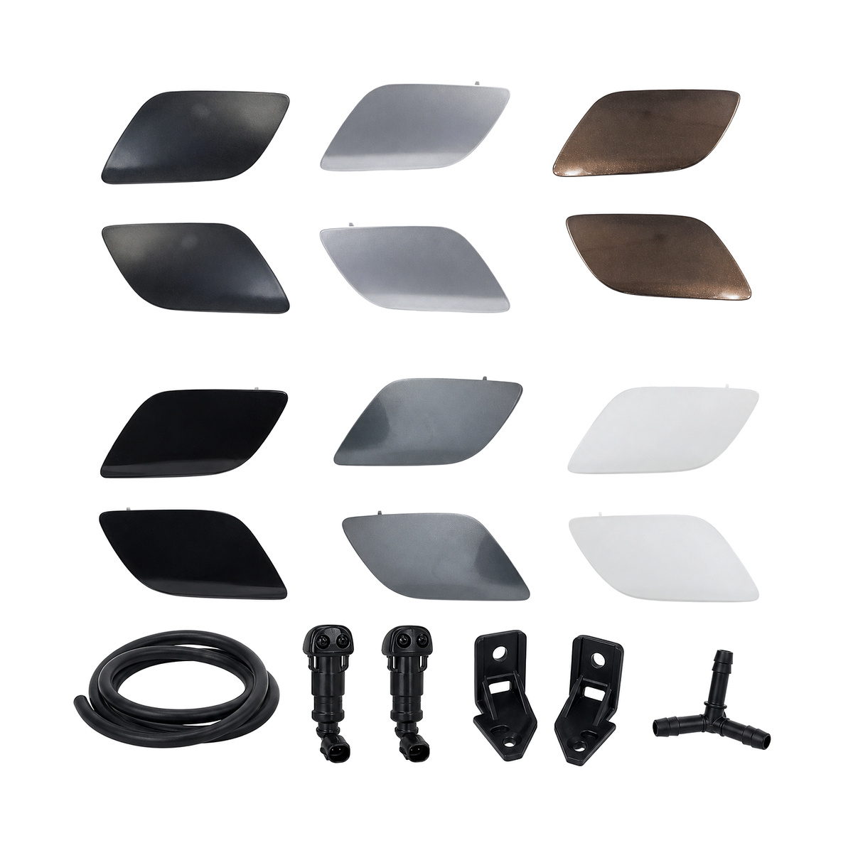 4M0807753D-1 Front Left Headlight Washer Nozzle Cover for AUDI Q7 2020 - Image 02