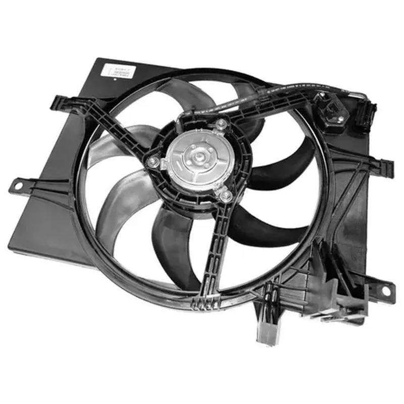 51801318 FIAT SIENA (2008-2017) radiator fan assembly image 02