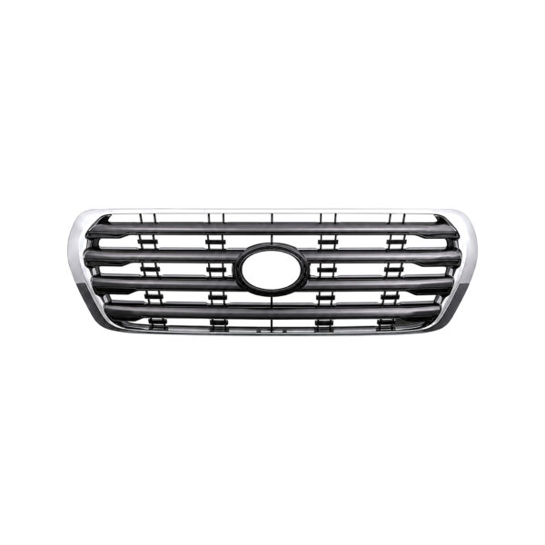 53101-60590 Front Grille for TOYOTA Land Cruiser 2007 – silver finish - Image 01