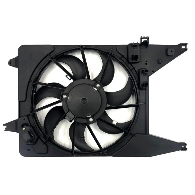 6001548527 RENAULT DACIA LOGAN (2004-2013) radiator fan assembly image 02