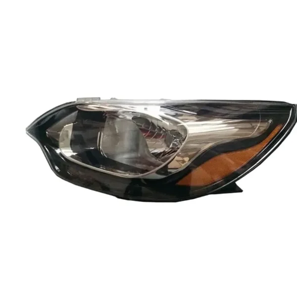 92102-1W000 Headlight With Yellow Side Marker Light for KIA RIO 2011 - Image 01