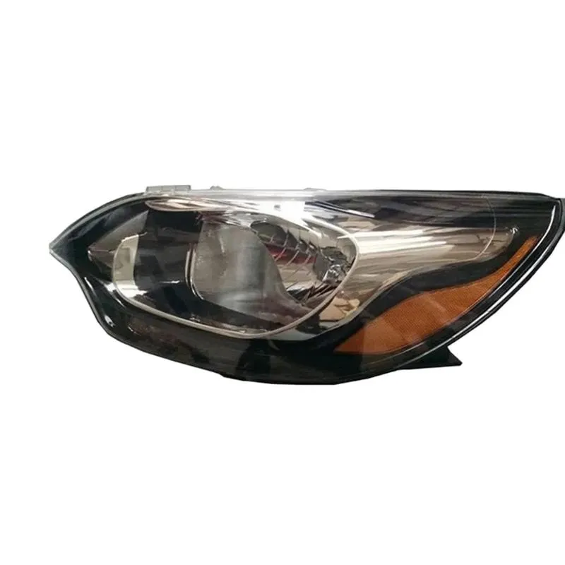92102-1W000 Headlight With Yellow Side Marker Light for KIA RIO 2011 - Image 01