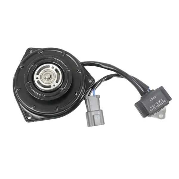 yoonshan cooling fan motor for honda jazz 1.3 front viewoe 38616 pwa j01.webp