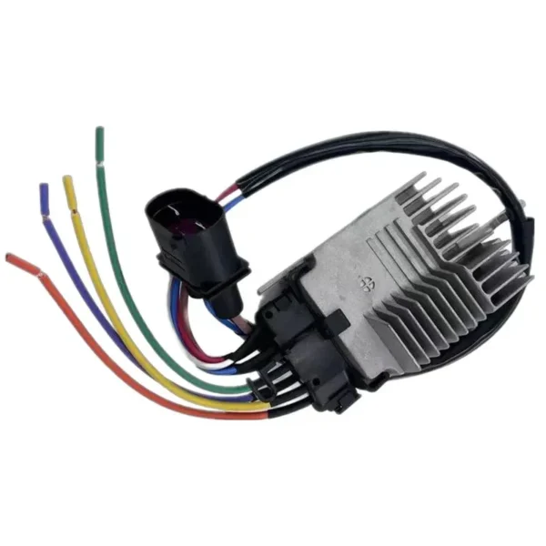 yoonshan radiator fan control module for audi a6 a6 quattro 2005 2011 front viewoe 4f0 959 501c.webp