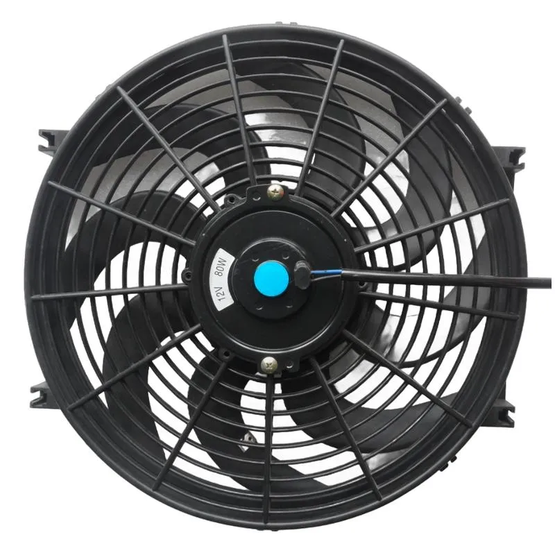 yoonshan universal electric radiator fan 14 inch square frame curved blade front viewfor bus truck ac.webp yoonshan universal electric radiator fan 14 inch square frame curved blade front viewfor bus truck ac.webp