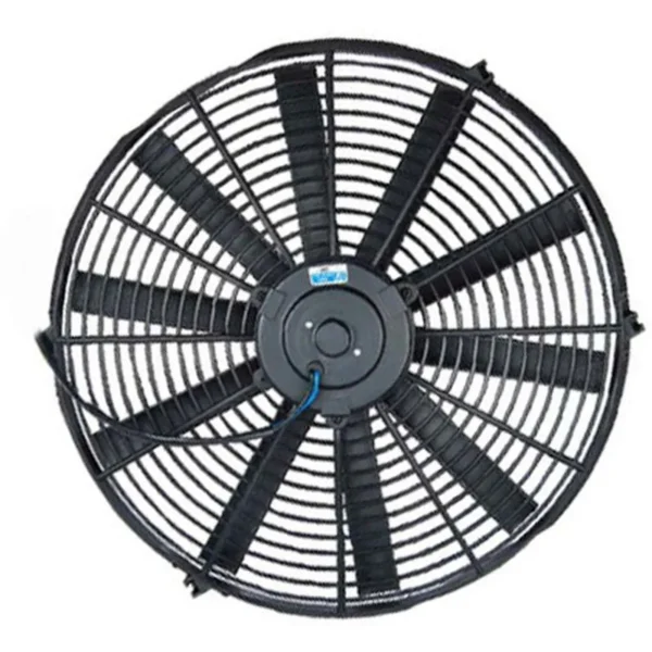 yoonshan universal electric radiator fan 16 inch straight blade front viewfor bus truck ac.webp