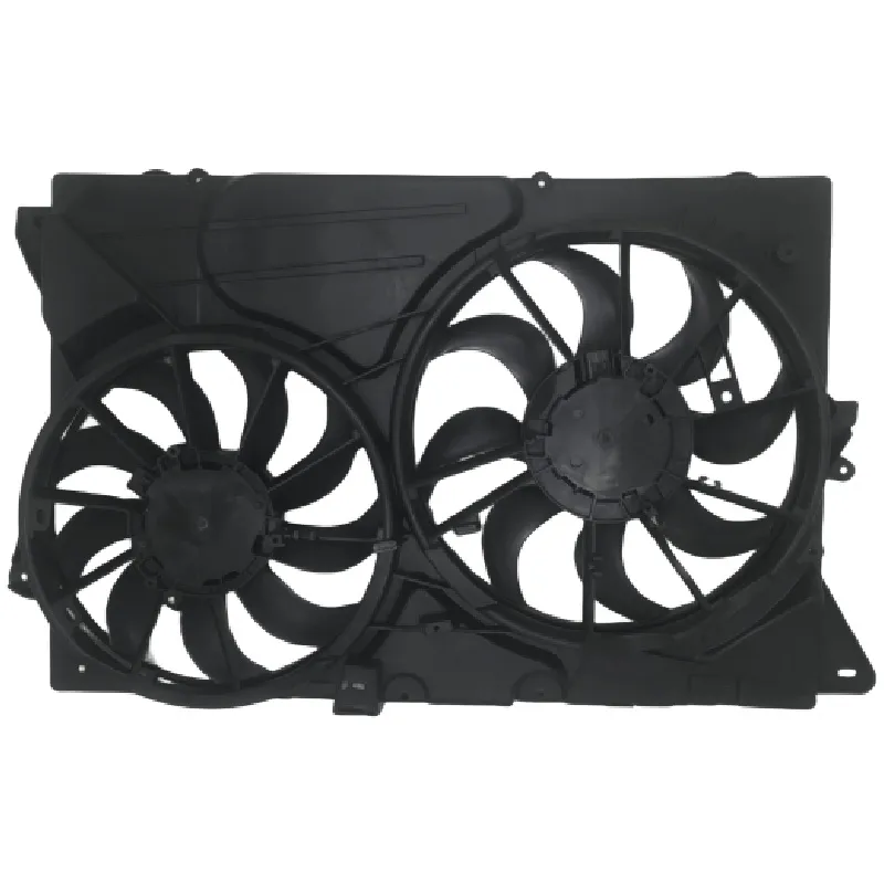 BA8Z8C607E FORD EXPLORER 3.5T radiator fan assembly image 02