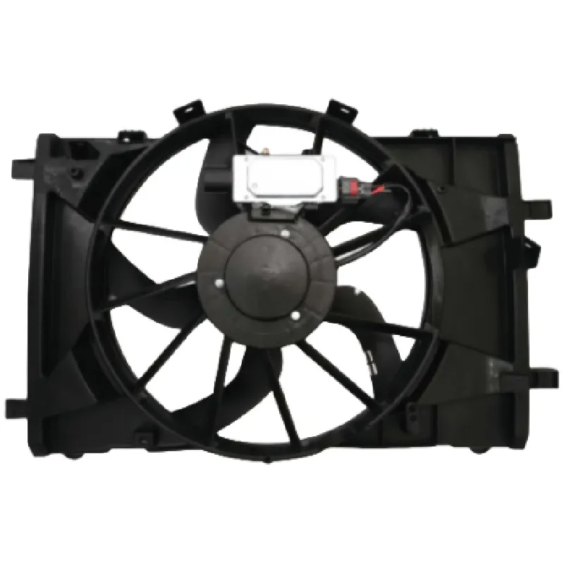 BE5Z8C607A Ford FUSION HYBIRD radiator fan assembly image 02