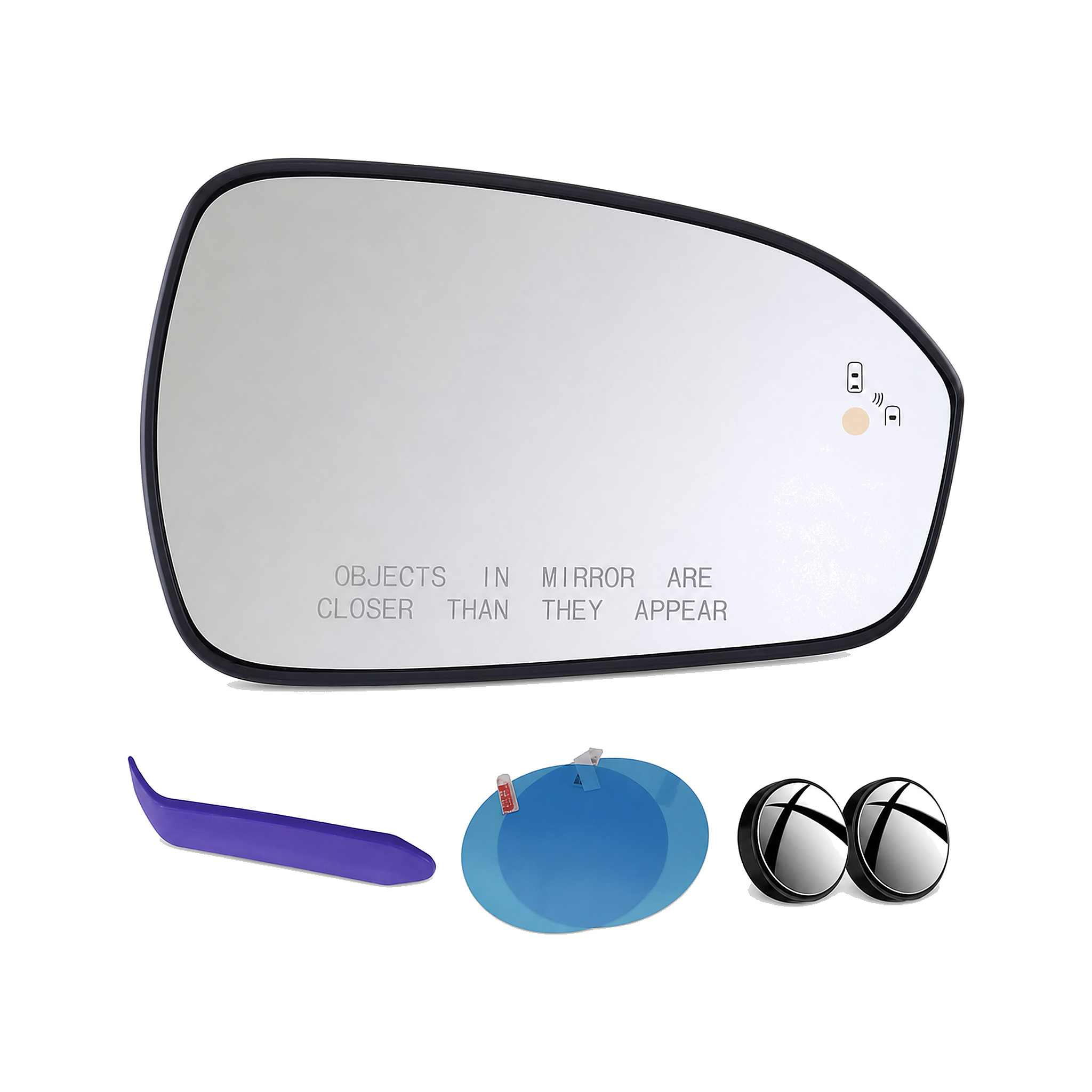 DS7Z-17K707-C-1 Left Side Mirror Glass for FORD Mondeo 2013 - Image 03