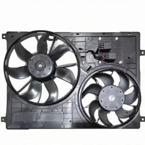 MEFA-1308010A radiator fan assembly for BYD Song double-plug configuration