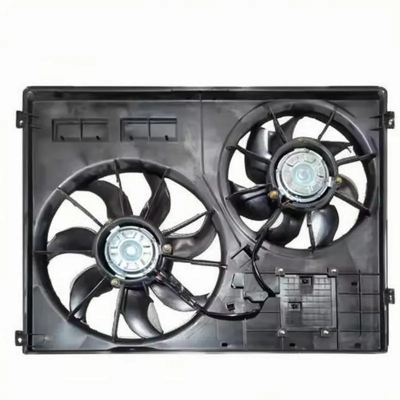 MEFA-1308010A BYD Song double-plug configuration radiator fan assembly image 02